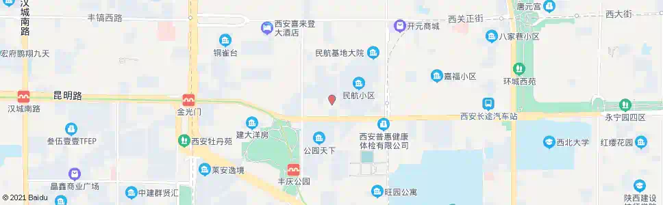 西安户县北关医院_公交站地图_西安公交_妙搜公交查询2025