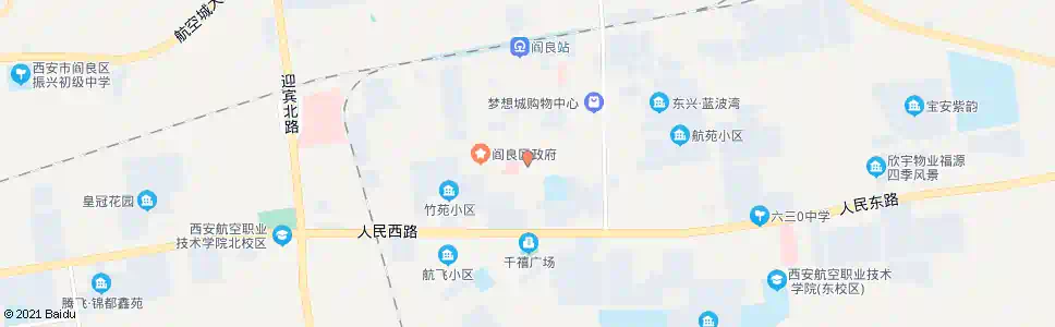 西安市人民医院_公交站地图_西安公交_妙搜公交查询2025