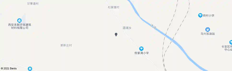 西安倪家滩_公交站地图_西安公交_妙搜公交查询2025