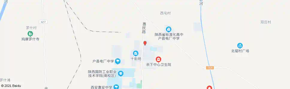 西安余下七街坊_公交站地图_西安公交_妙搜公交查询2025