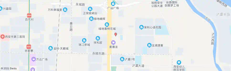 西安泘沱社区_公交站地图_西安公交_妙搜公交查询2025