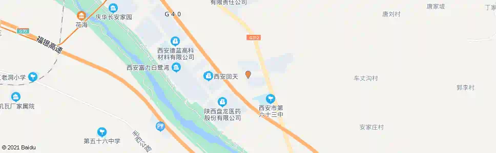 西安东侯村_公交站地图_西安公交_妙搜公交查询2025