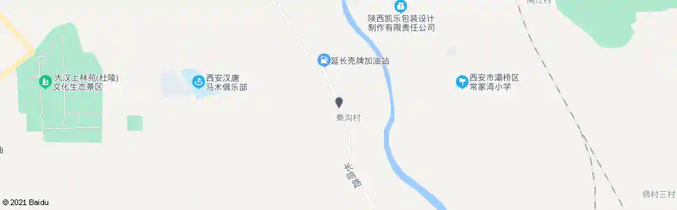 西安秦沟_公交站地图_西安公交_妙搜公交查询2025