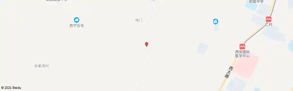 西安南等村_公交站地图_西安公交_妙搜公交查询2025