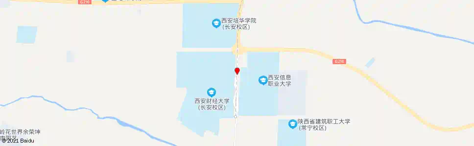 西安西安财经学院_公交站地图_西安公交_妙搜公交查询2025