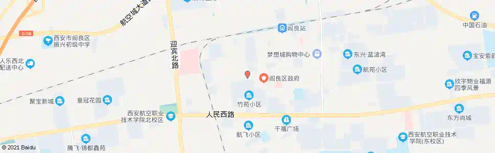 西安阎良中心疗养院_公交站地图_西安公交_妙搜公交查询2025