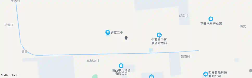 西安赵家扁_公交站地图_西安公交_妙搜公交查询2025