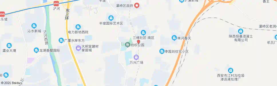 西安纺正街_公交站地图_西安公交_妙搜公交查询2025