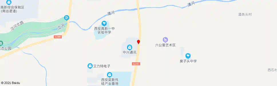 西安红叶集团_公交站地图_西安公交_妙搜公交查询2025