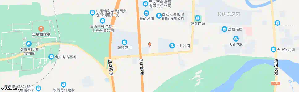 西安泾渭一路_公交站地图_西安公交_妙搜公交查询2025