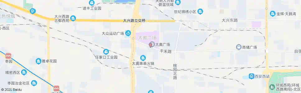 西安太奥广场_公交站地图_西安公交_妙搜公交查询2025