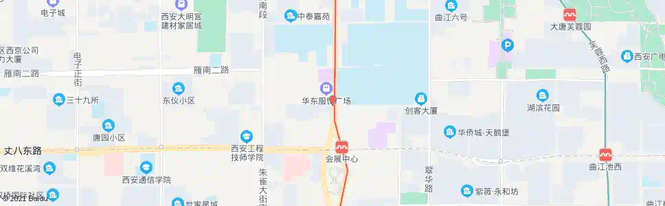 西安天坛西路_公交站地图_西安公交_妙搜公交查询2025