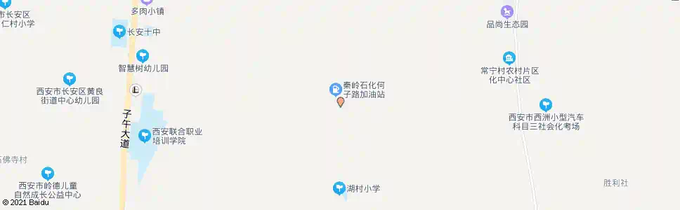西安黄良路口_公交站地图_西安公交_妙搜公交查询2025