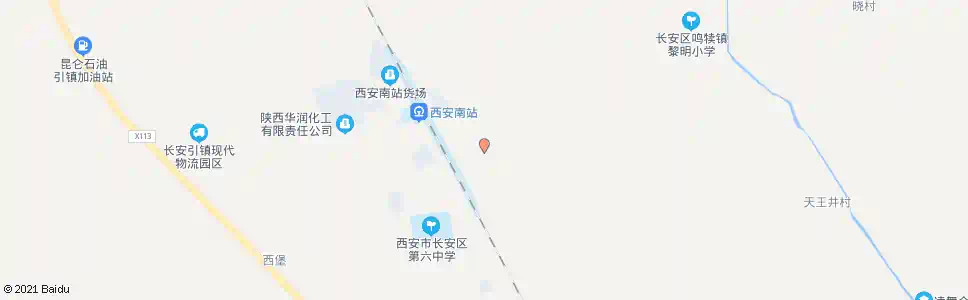 西安张寨沟_公交站地图_西安公交_妙搜公交查询2025