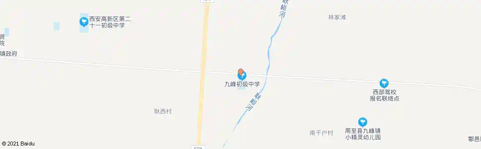 西安何家寨_公交站地图_西安公交_妙搜公交查询2025