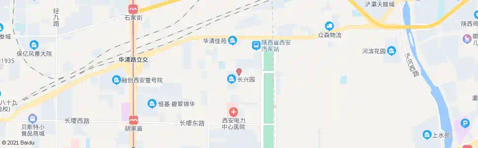 西安陕汽福利区_公交站地图_西安公交_妙搜公交查询2025