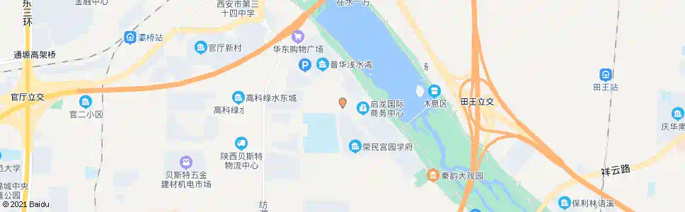 西安柳烟路灞瑞一路_公交站地图_西安公交_妙搜公交查询2025