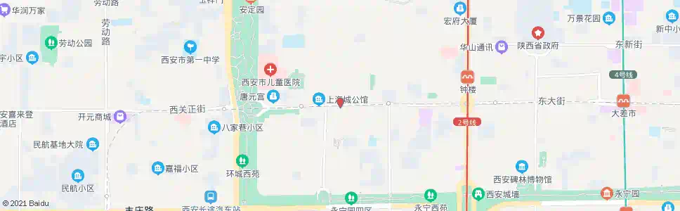 西安桥梓口_公交站地图_西安公交_妙搜公交查询2025