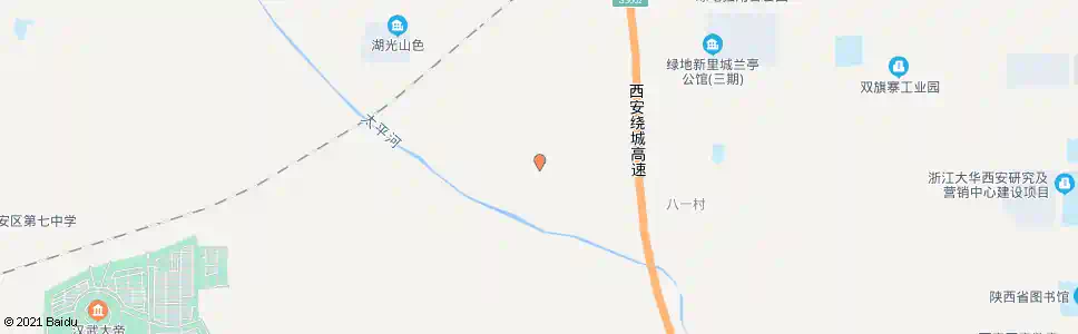 西安梦白村_公交站地图_西安公交_妙搜公交查询2025