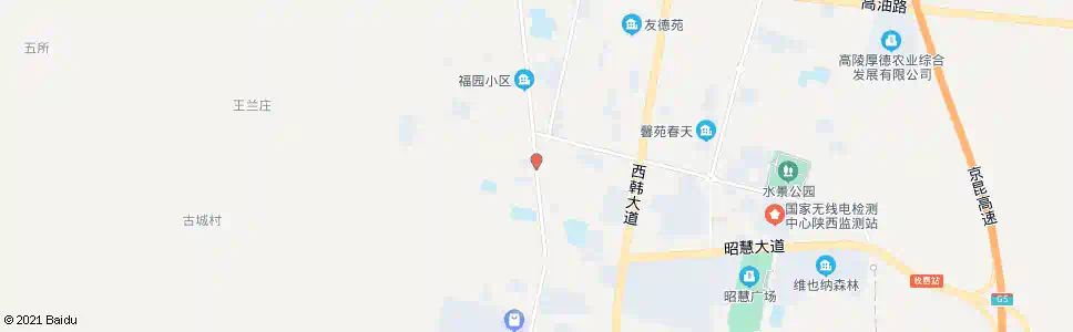 西安高陵南十字_公交站地图_西安公交_妙搜公交查询2025