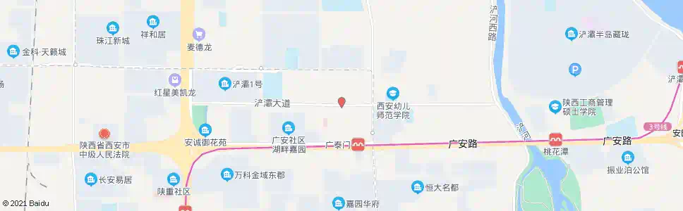 西安东湖路西口_公交站地图_西安公交_妙搜公交查询2025