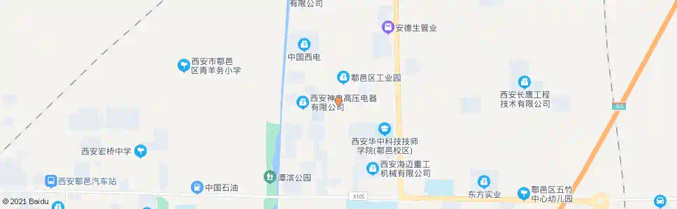 西安沣京管委会_公交站地图_西安公交_妙搜公交查询2025