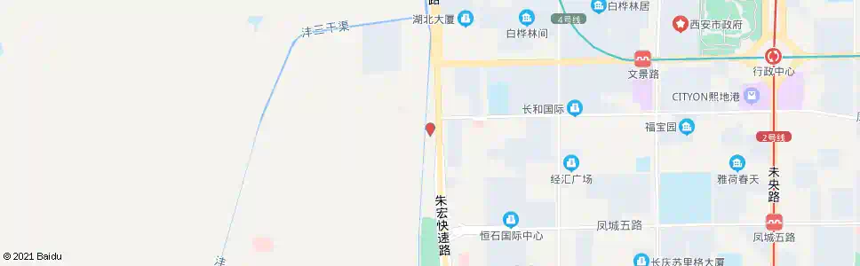 西安朱宏堡_公交站地图_西安公交_妙搜公交查询2025