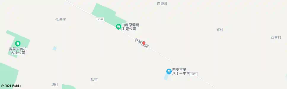 西安南枝村_公交站地图_西安公交_妙搜公交查询2025
