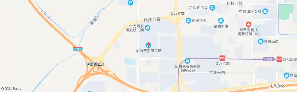 西安171研究所_公交站地图_西安公交_妙搜公交查询2025