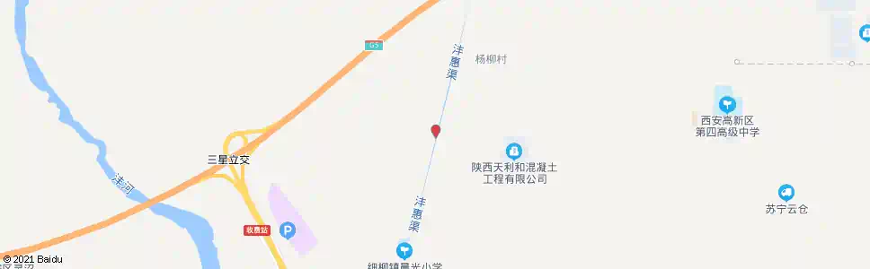 西安高堡桥_公交站地图_西安公交_妙搜公交查询2025