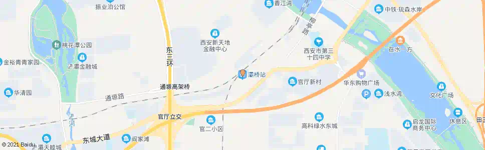 西安灞桥_公交站地图_西安公交_妙搜公交查询2025