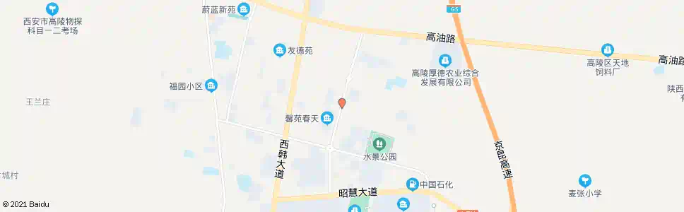 西安户县环保局_公交站地图_西安公交_妙搜公交查询2025