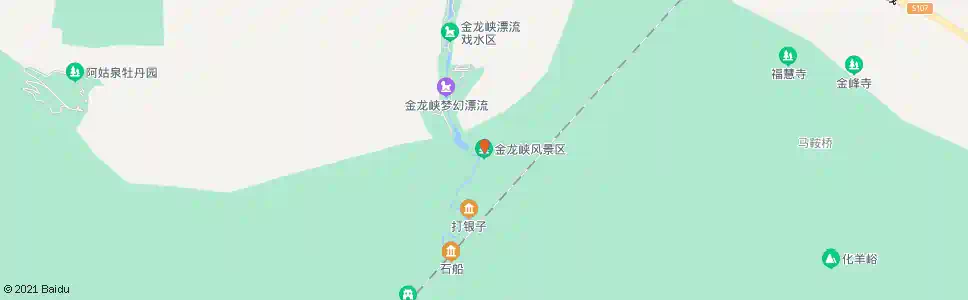 西安金龙峡_公交站地图_西安公交_妙搜公交查询2025