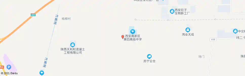 西安细柳医院_公交站地图_西安公交_妙搜公交查询2025