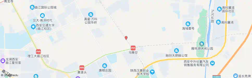 西安长鸣路月登阁村_公交站地图_西安公交_妙搜公交查询2025