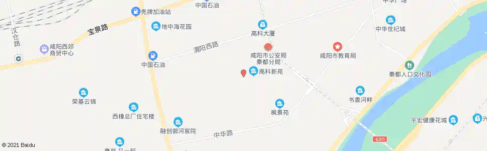 西安亿鑫阳光庭院_公交站地图_西安公交_妙搜公交查询2025