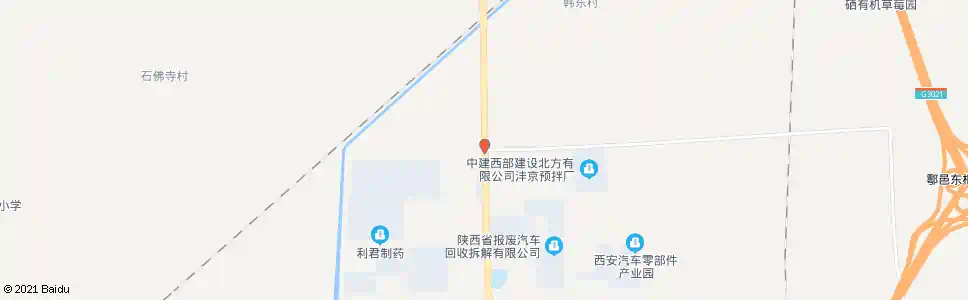 西安侯家庙村_公交站地图_西安公交_妙搜公交查询2025