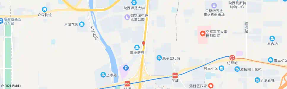西安御锦一路东口_公交站地图_西安公交_妙搜公交查询2025