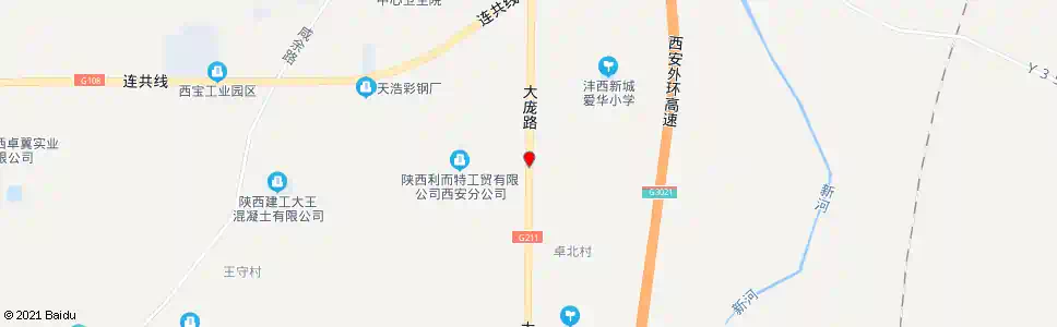 西安兆伦村_公交站地图_西安公交_妙搜公交查询2025