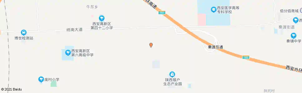 西安西留村_公交站地图_西安公交_妙搜公交查询2025