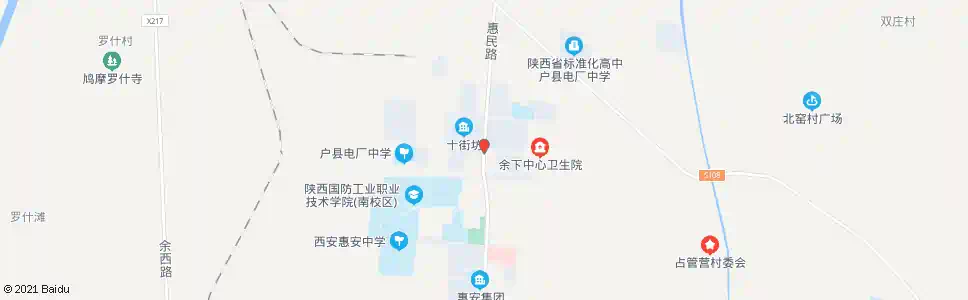 西安余下柿园_公交站地图_西安公交_妙搜公交查询2025