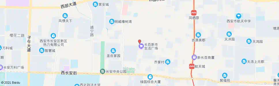 西安塔坡工业园_公交站地图_西安公交_妙搜公交查询2025
