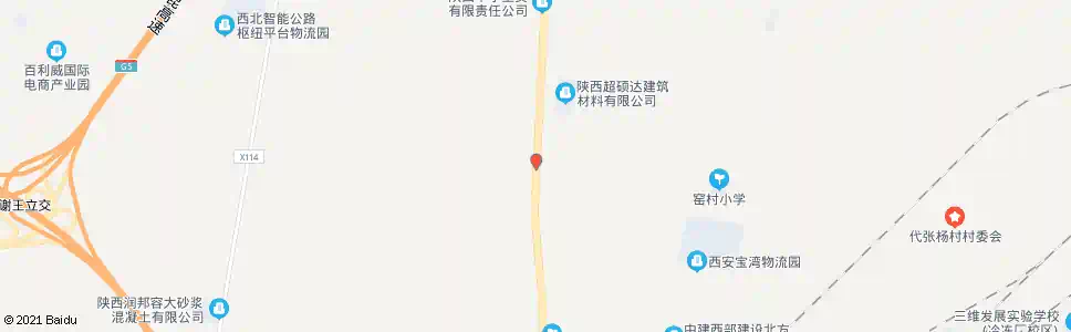 西安许王村_公交站地图_西安公交_妙搜公交查询2025