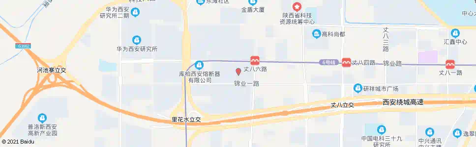 西安航天动力_公交站地图_西安公交_妙搜公交查询2025