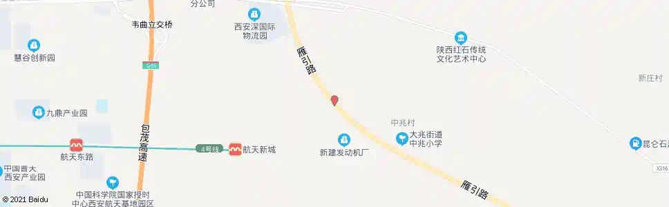 西安西曹村_公交站地图_西安公交_妙搜公交查询2025