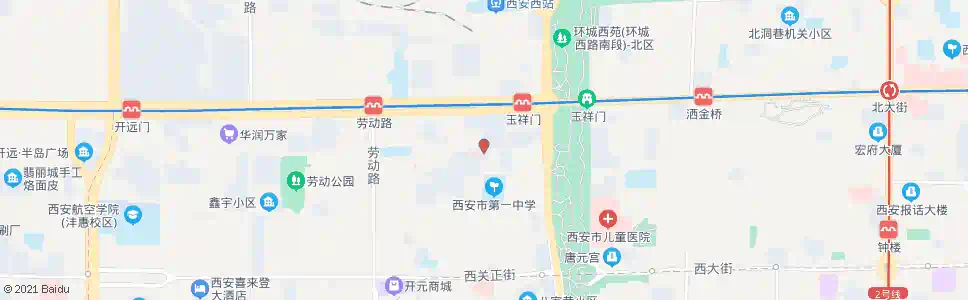 西安公交一公司_公交站地图_西安公交_妙搜公交查询2025