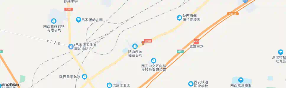西安外贸物流_公交站地图_西安公交_妙搜公交查询2025