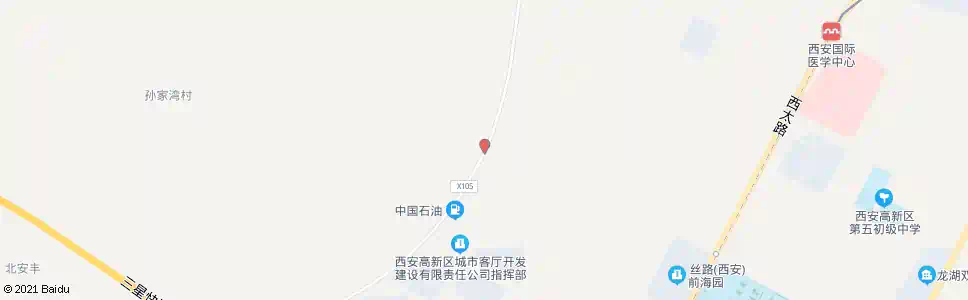 西安官坊村_公交站地图_西安公交_妙搜公交查询2025