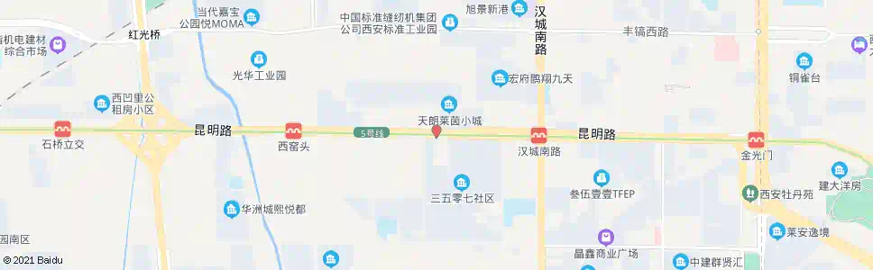 西安西化厂_公交站地图_西安公交_妙搜公交查询2025