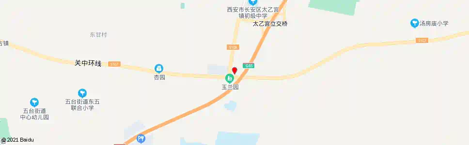西安黄岱湾_公交站地图_西安公交_妙搜公交查询2025